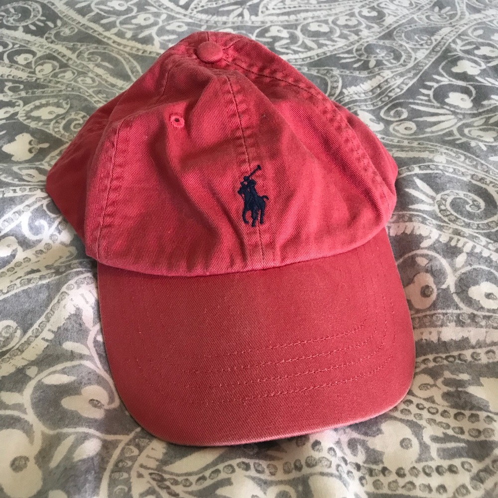 Red Polo baseball hat